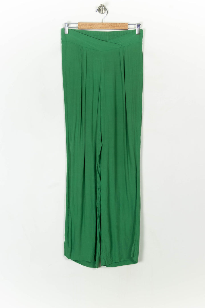 Pantalon Large Vert - Taille L/40 de la marque Orta | PARAD118907 - Vendu par Paradigme - Image 2