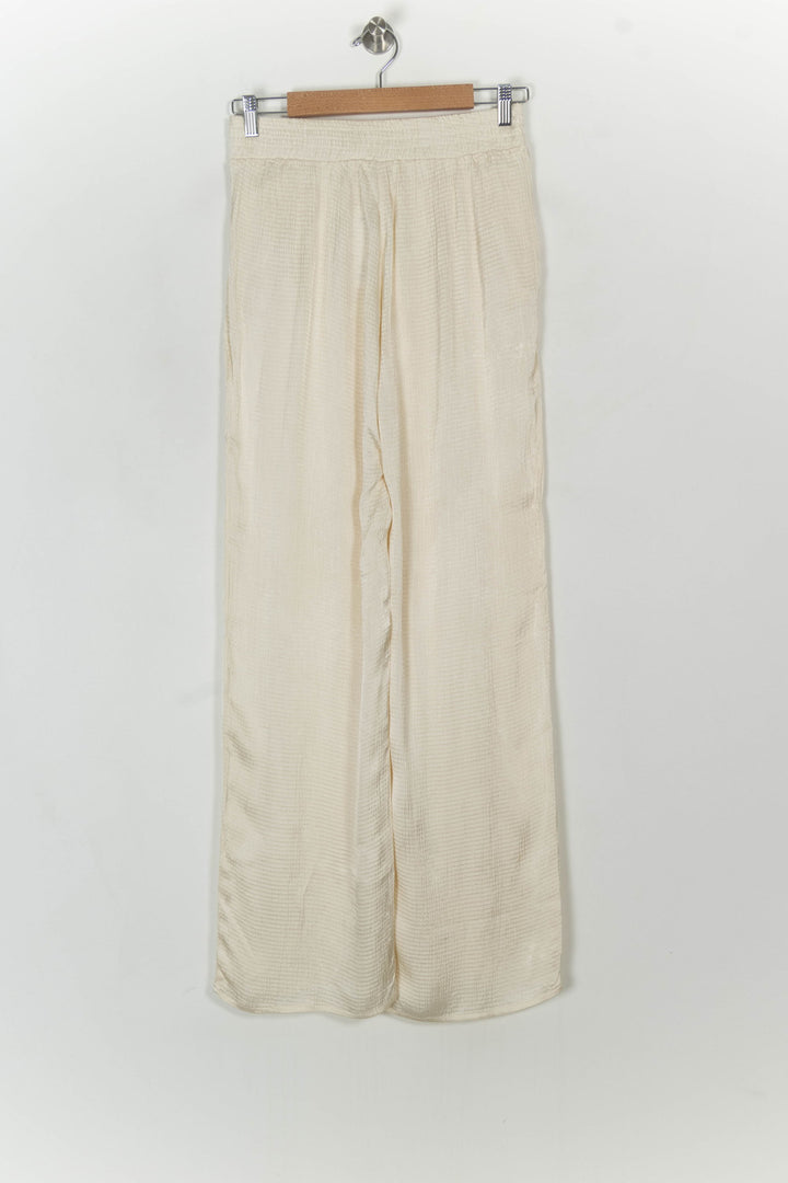 Pantalon Large Blanc - Taille L/40 de la marque Orta | PARAD118909 - Vendu par Paradigme - Image 5