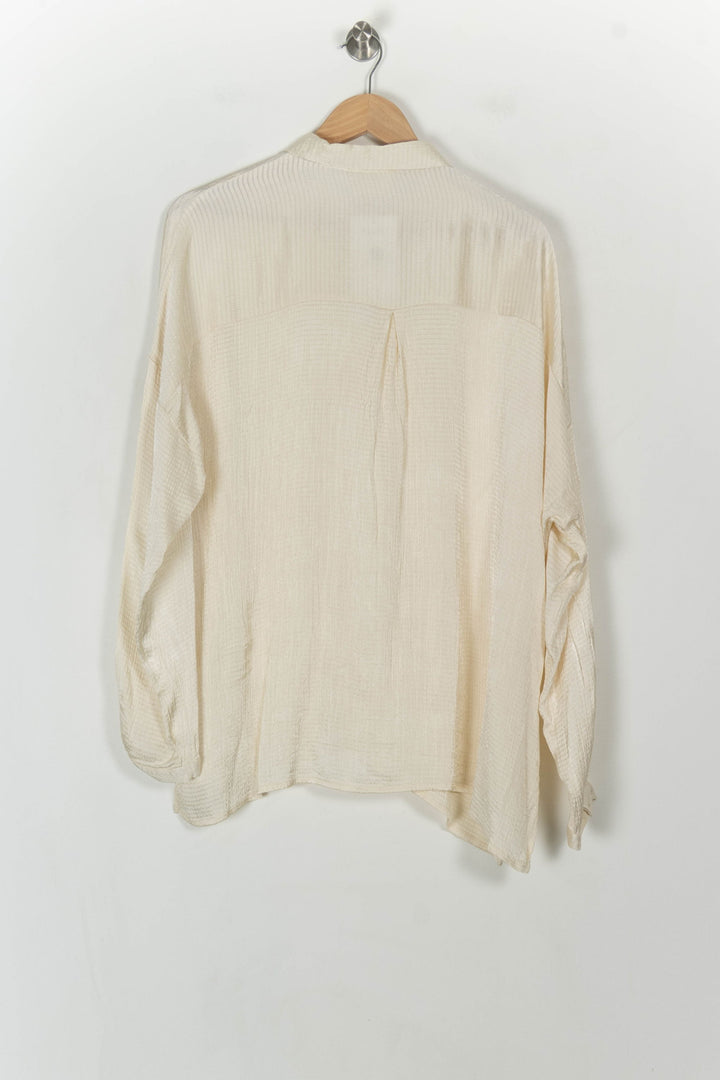 Chemise Blanche - Taille L/40 de la marque Orta | PARAD118910 - Vendu par Paradigme - Image 5