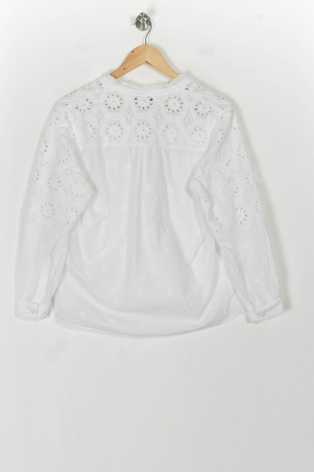 Blouse Blanche - Taille L/40 de la marque Gerard Darel | PARAD118912 - Vendu par Paradigme - Image 5