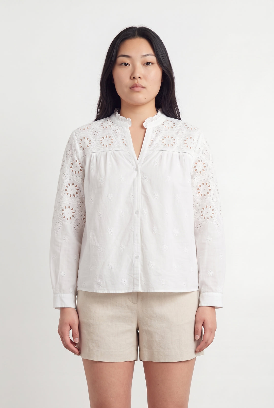 Blouse Blanche - Taille L/40 de la marque Gerard Darel | PARAD118912 - Vendu par Paradigme - Image 1