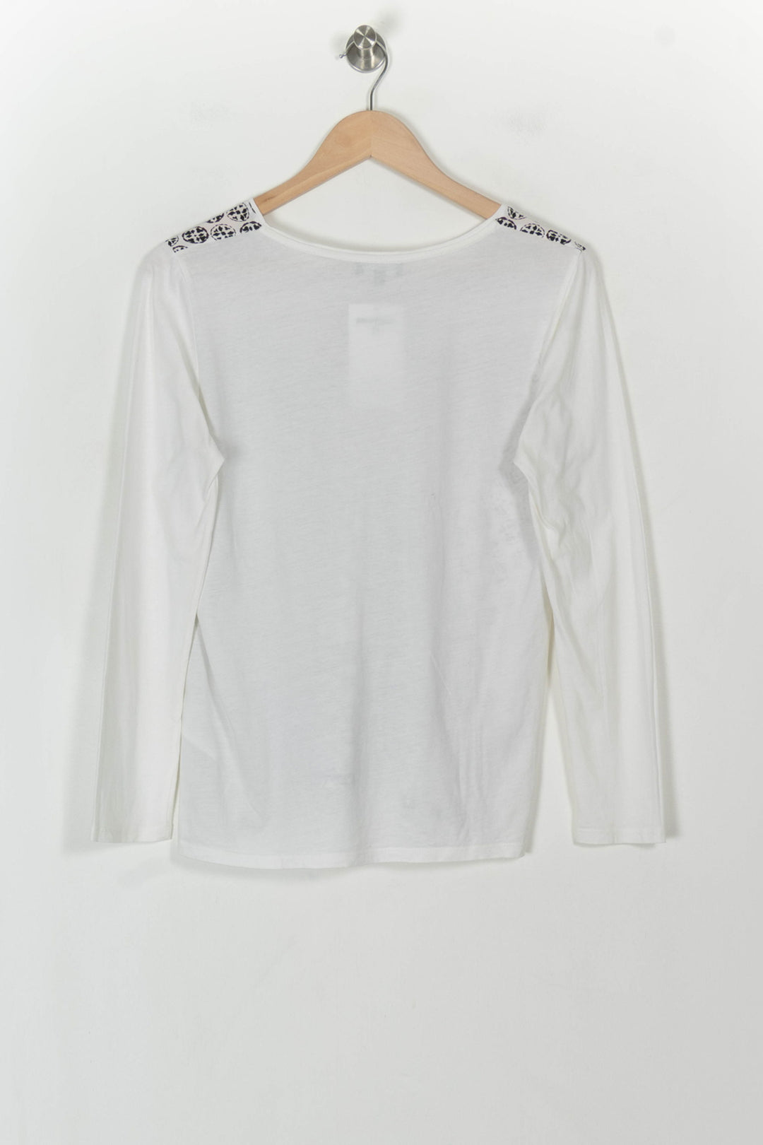 Tee-shirt Blanc et Noir - Taille L/40 de la marque Caroll | PARAD118914 - Vendu par Paradigme - Image 5