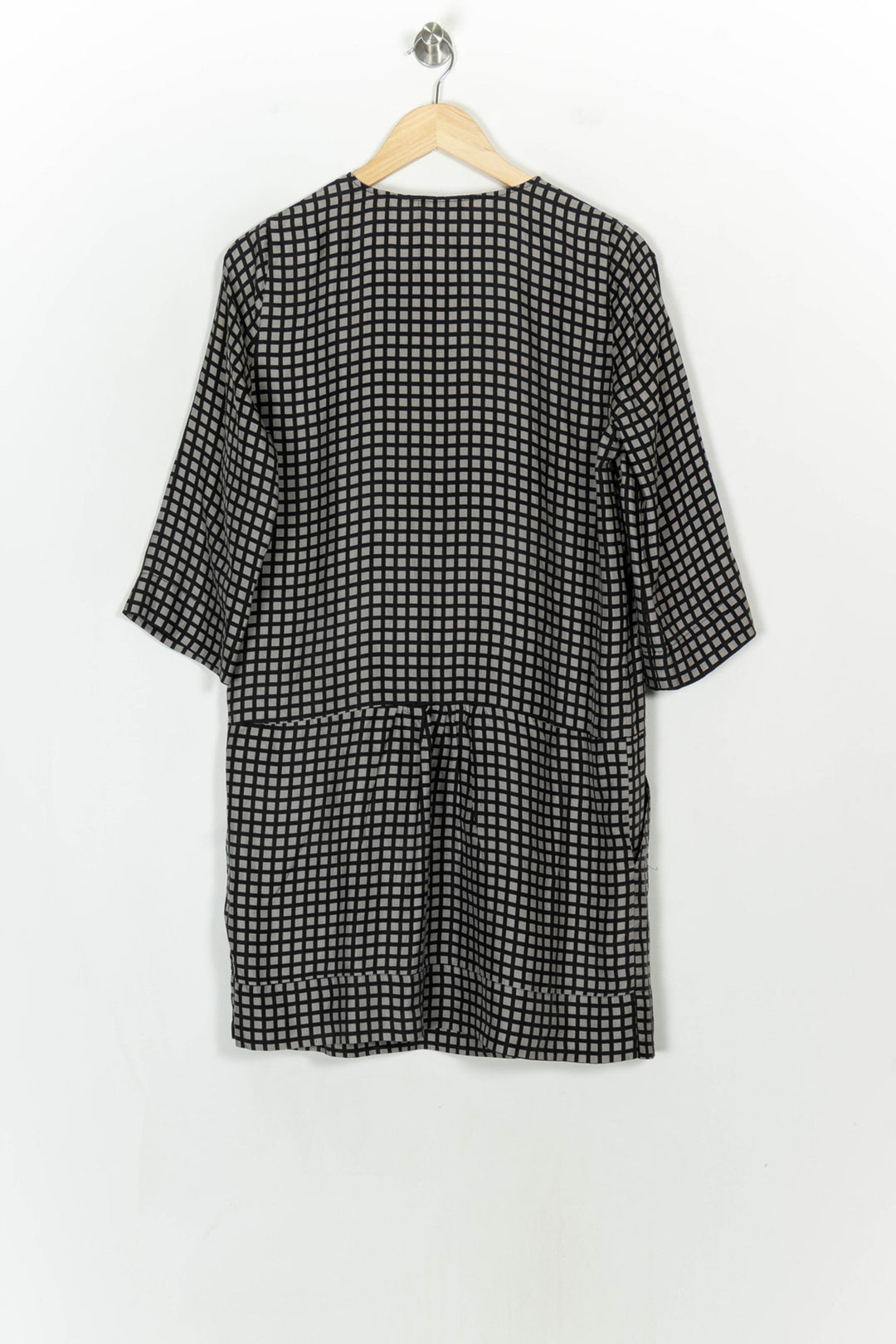 Robe Midi Grise et Noire - Taille XL/42 de la marque Stella Forest | PARAD118915 - Vendu par Paradigme - Image 5