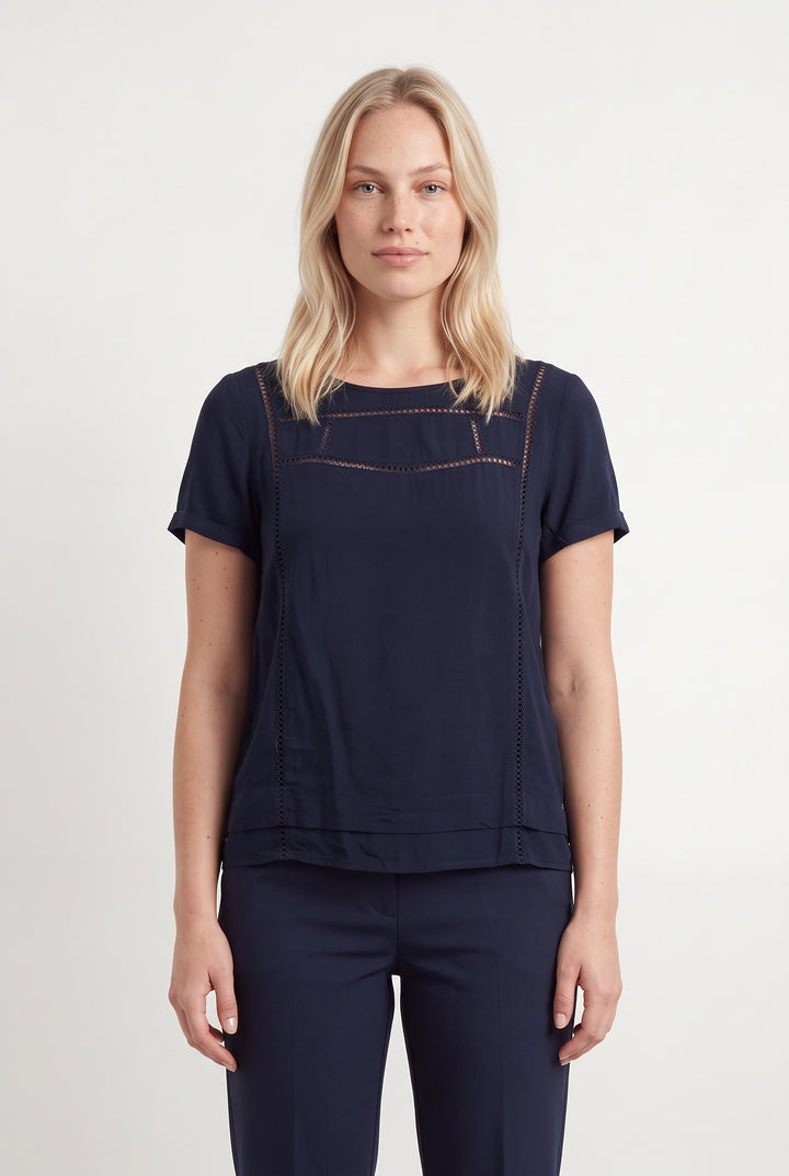 Blouse Bleue - Taille L/40 de la marque Kookai | PARAD118916 - Vendu par Paradigme - Image 1