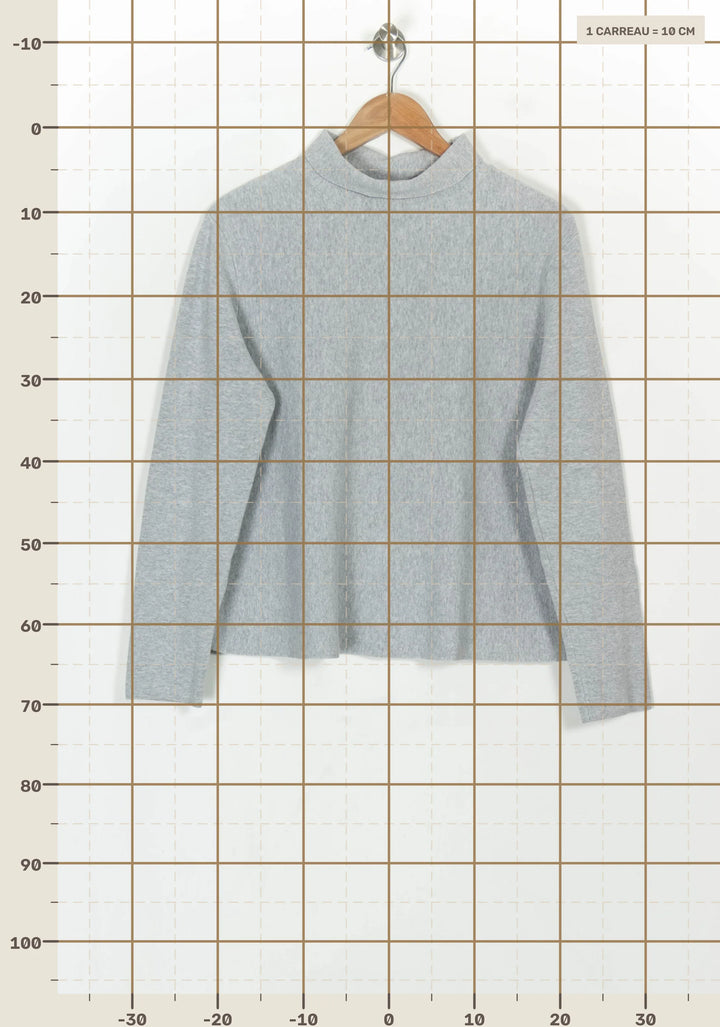 Pull Gris - Taille M/38 de la marque COS | PARAD118917 - Vendu par Paradigme - Image 4
