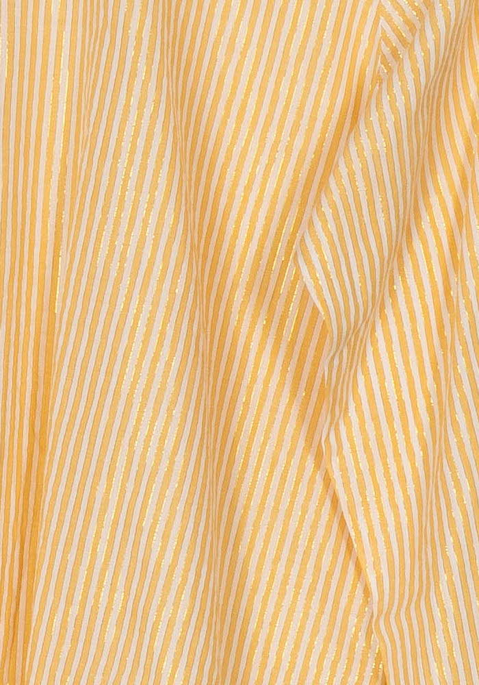Chemise Rayée Orange et Blanche - Taille L/40 de la marque Karl Marc John | PARAD118919 - Vendu par Paradigme - Image 3