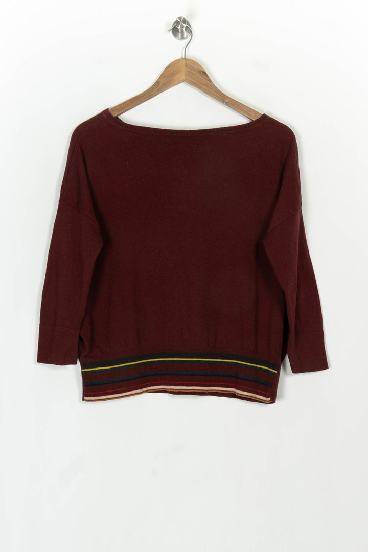 Pull Bordeaux - Taille M/38 de la marque Bellerose | PARAD118920 - Vendu par Paradigme - Image 5