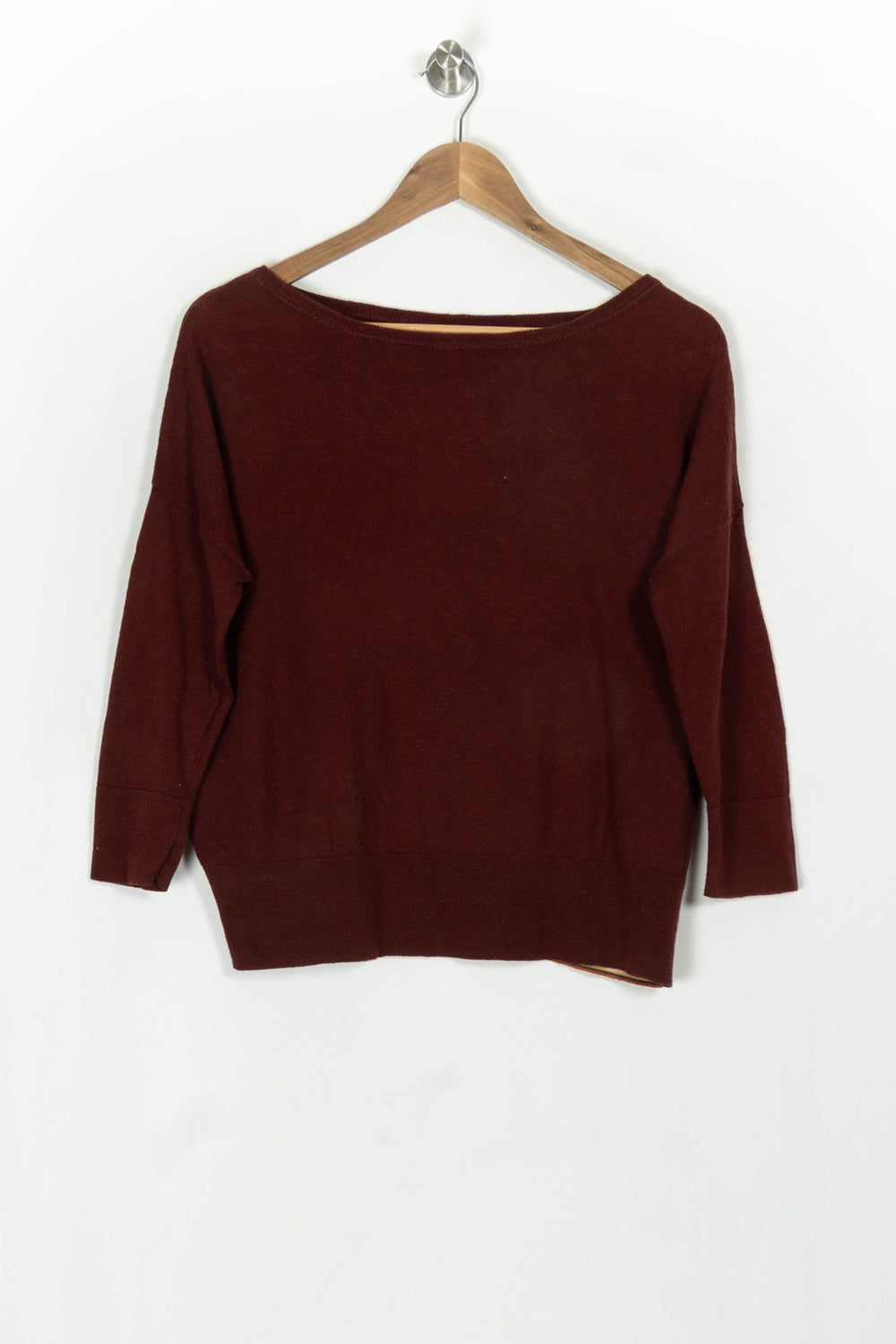 Pull Bordeaux - Taille M/38 de la marque Bellerose | PARAD118920 - Vendu par Paradigme - Image 2