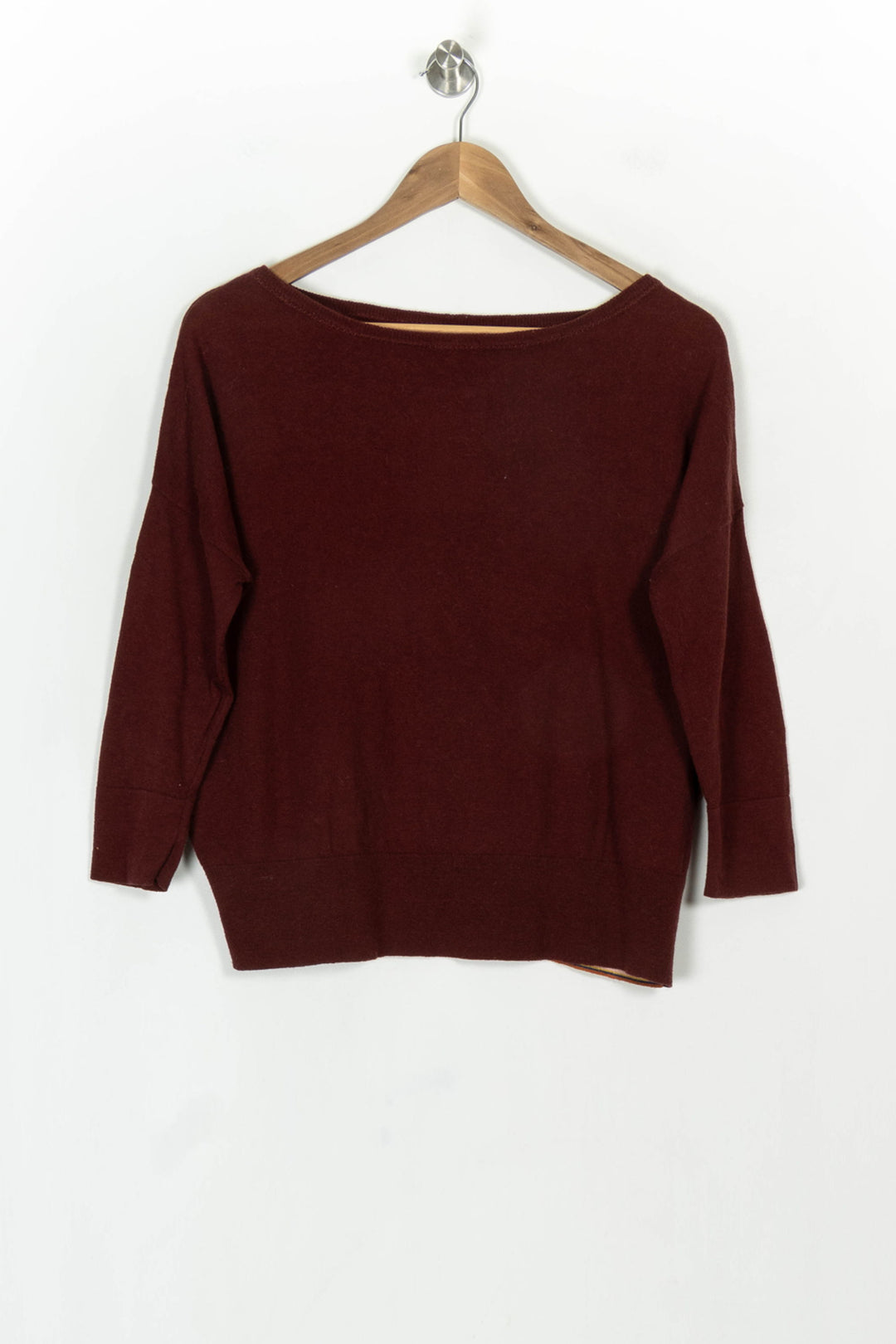 Pull Bordeaux - Taille M/38 de la marque Bellerose | PARAD118920 - Vendu par Paradigme - Image 2