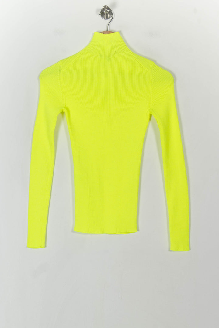 Pull Jaune - Taille S/36 de la marque Maje | PARAD118923 - Vendu par Paradigme - Image 5