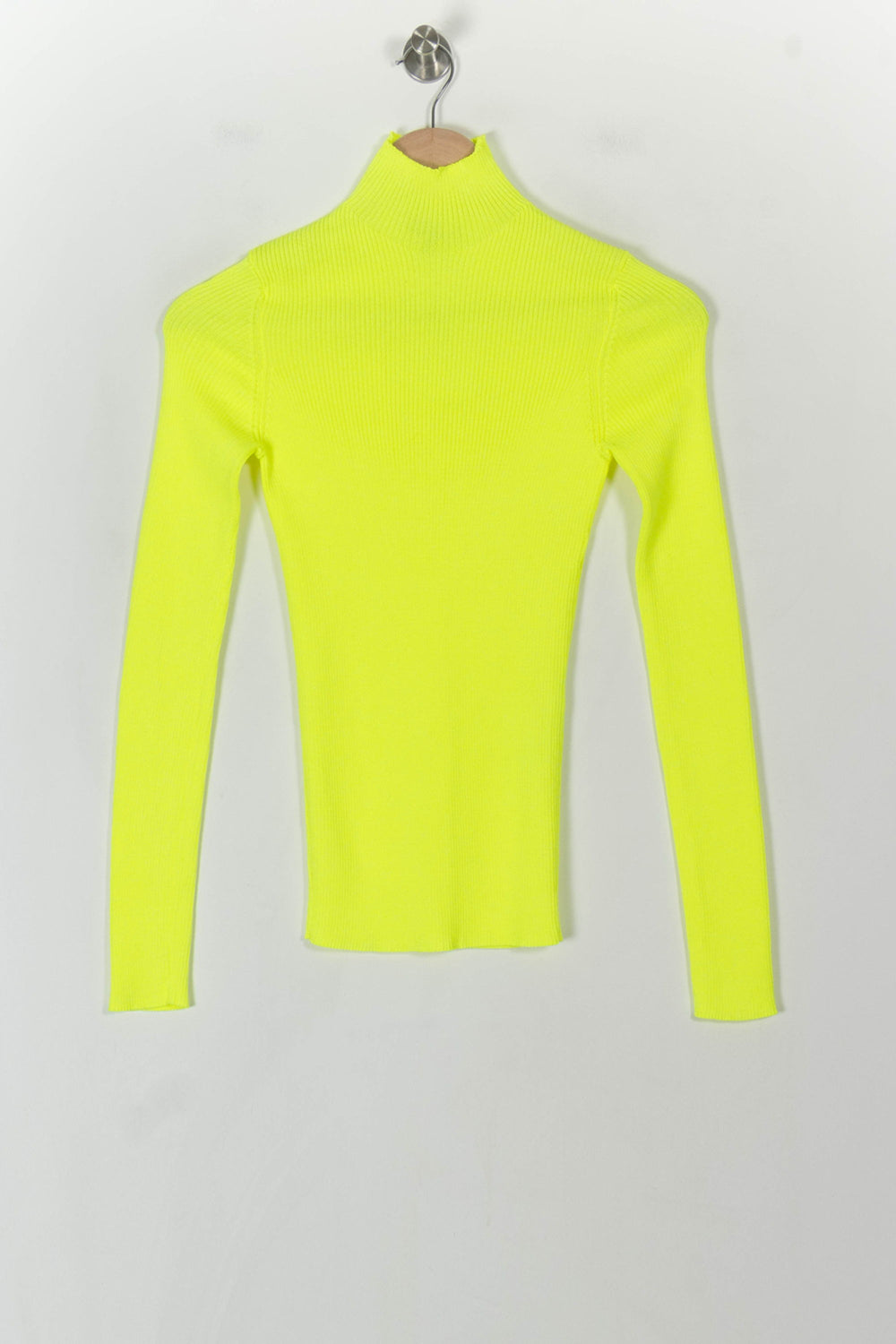 Pull Jaune - Taille S/36 de la marque Maje | PARAD118923 - Vendu par Paradigme - Image 2
