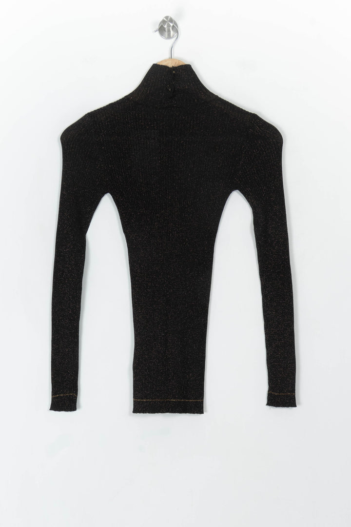 Pull Col Roulé Marron - Taille M/38 de la marque Liu Jo | PARAD118926 - Vendu par Paradigme - Image 5