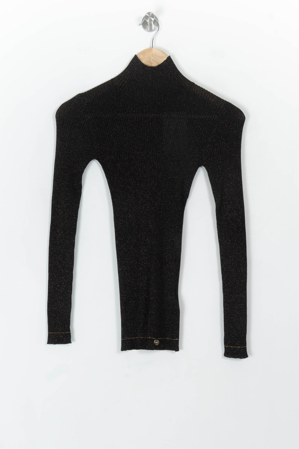 Pull Col Roulé Marron - Taille M/38 de la marque Liu Jo | PARAD118926 - Vendu par Paradigme - Image 2