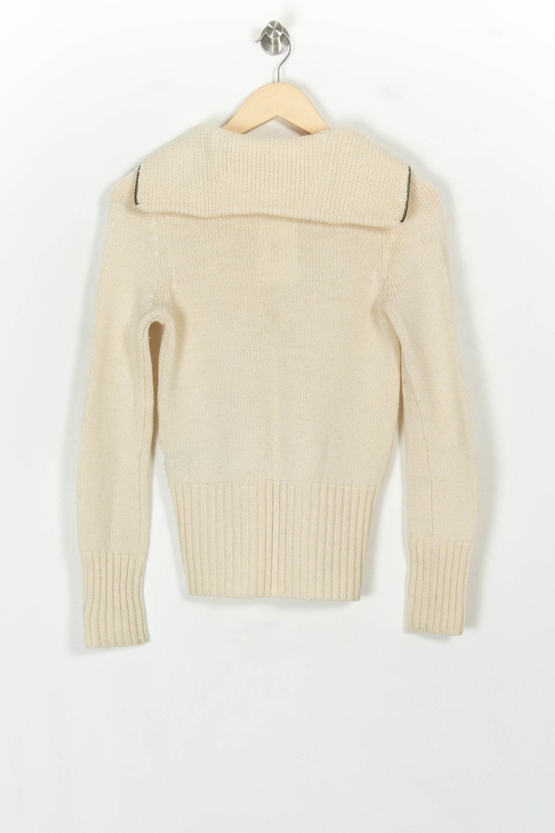 Gilet Zippé Beige - Taille S/36 de la marque Isabel Marant étoile | PARAD118929 - Vendu par Paradigme - Image 5
