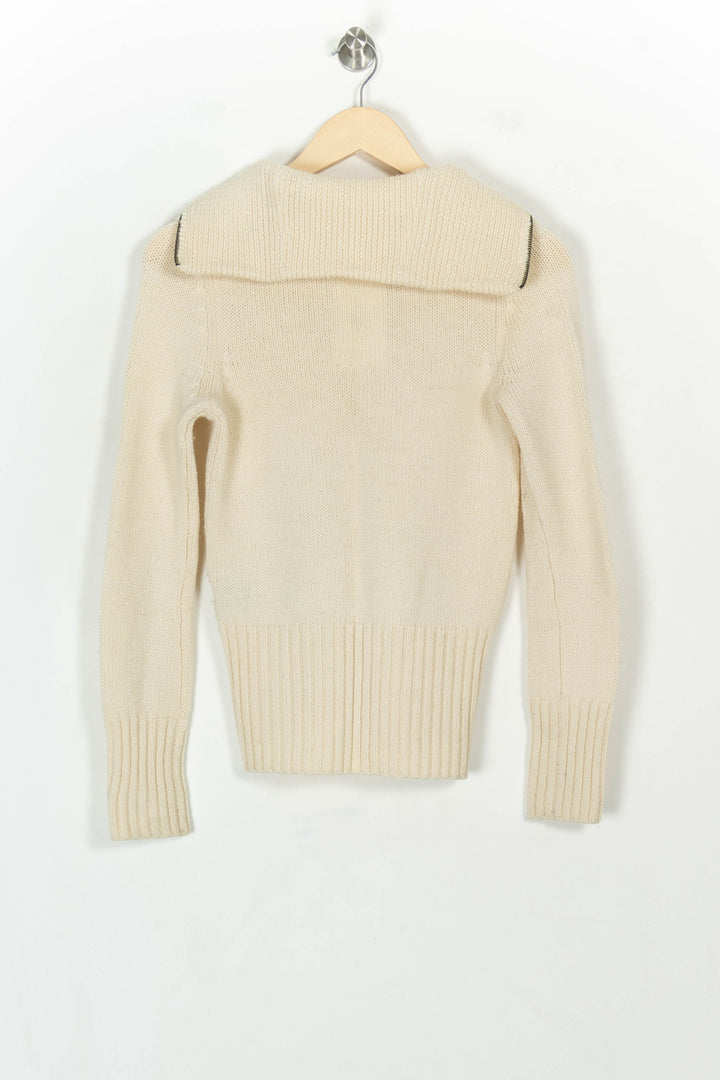 Gilet Zippé Beige - Taille S/36 de la marque Isabel Marant étoile | PARAD118929 - Vendu par Paradigme - Image 5