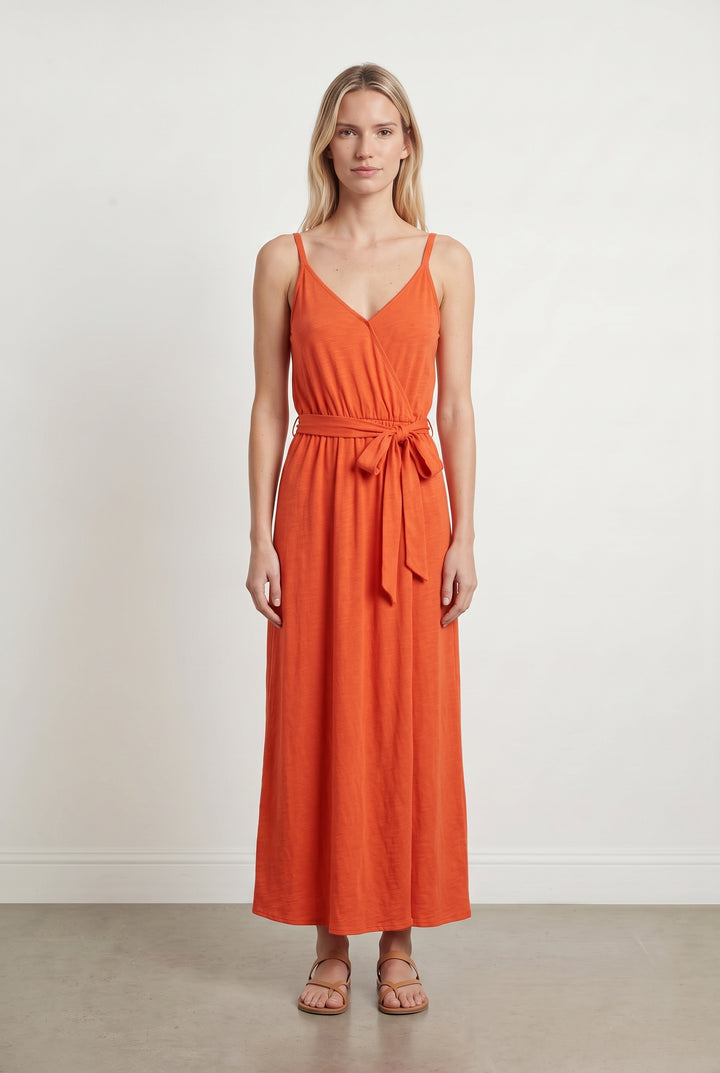 Robe Longue Rouge - Taille S/36 de la marque Des petits hauts | PARAD118931 - Vendu par Paradigme - Image 1