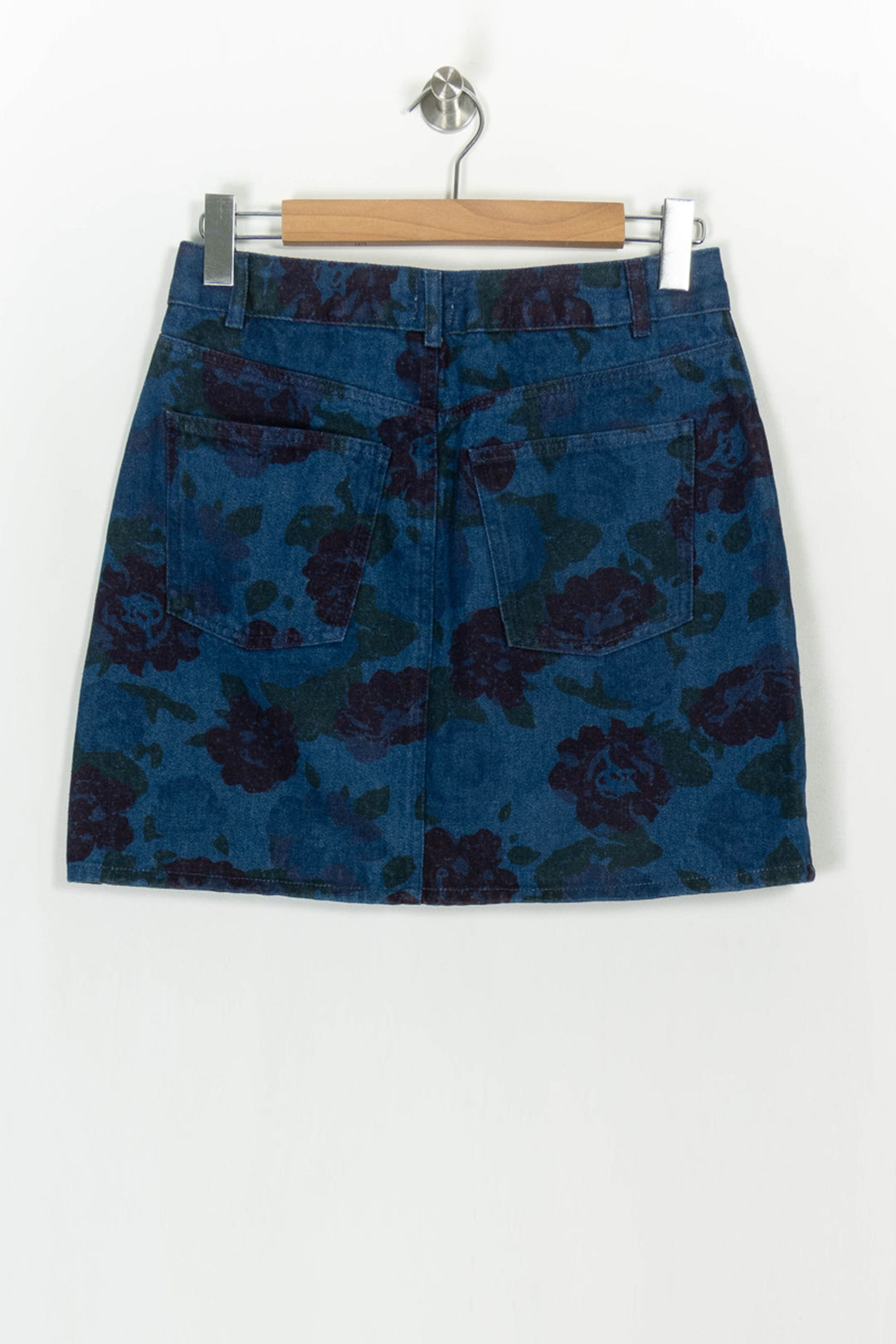 Jupe Courte Bleue et Violette - Taille L/40 de la marque Des petits hauts | PARAD118932 - Vendu par Paradigme - Image 5