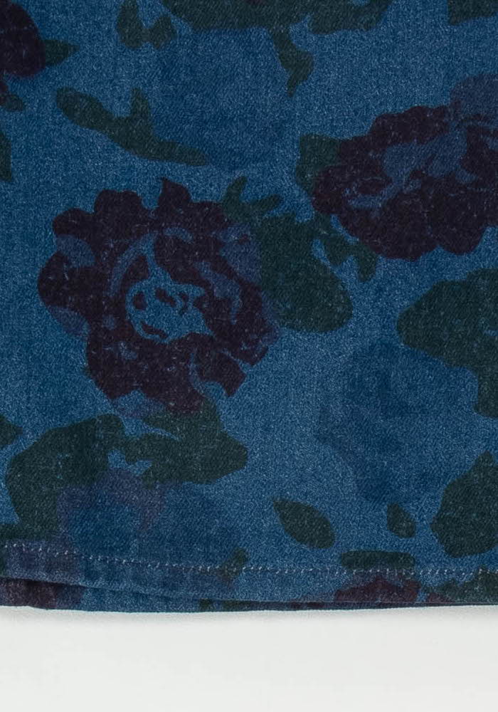 Jupe Courte Bleue et Violette - Taille L/40 de la marque Des petits hauts | PARAD118932 - Vendu par Paradigme - Image 3