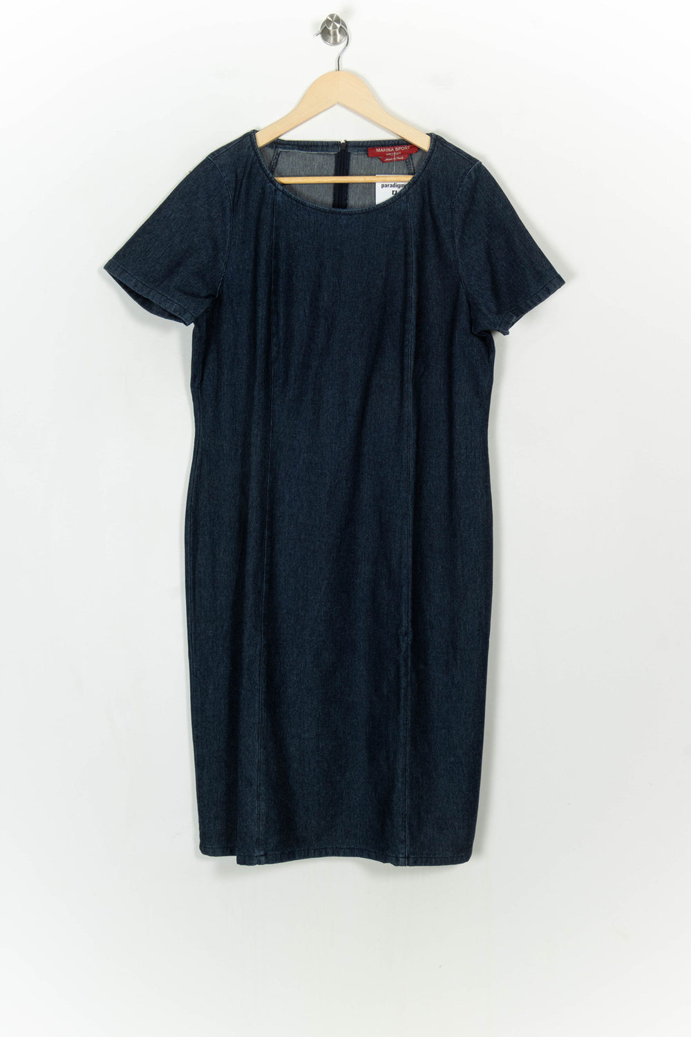 Robe Midi Bleue - Taille XL/42 de la marque Marina Rinaldi | PARAD118941 - Vendu par Paradigme - Image 2