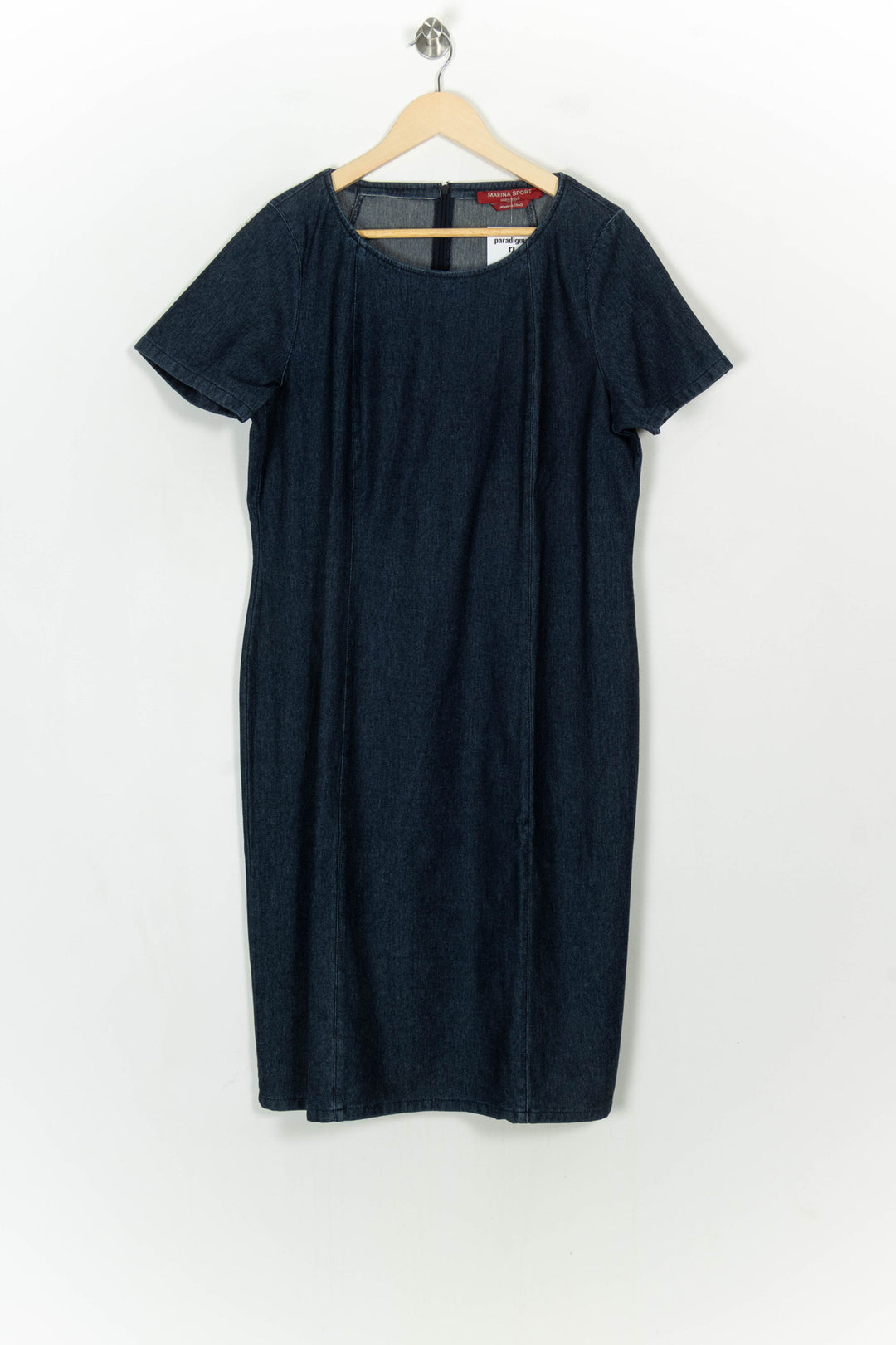 Robe Midi Bleue - Taille XL/42 de la marque Marina Rinaldi | PARAD118941 - Vendu par Paradigme - Image 2