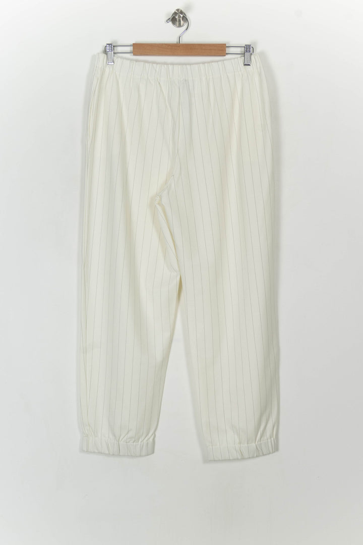 Pantalon Blanc - Taille M/38 de la marque Marina Rinaldi | PARAD118944 - Vendu par Paradigme - Image 5
