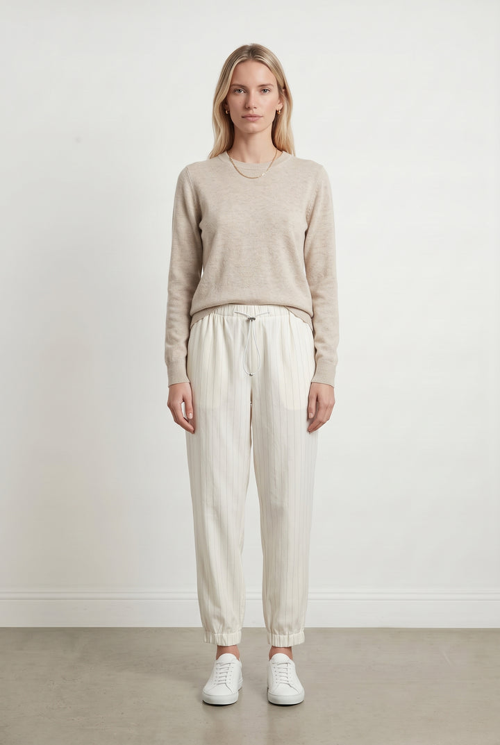 Pantalon Blanc - Taille M/38 de la marque Marina Rinaldi | PARAD118944 - Vendu par Paradigme - Image 1