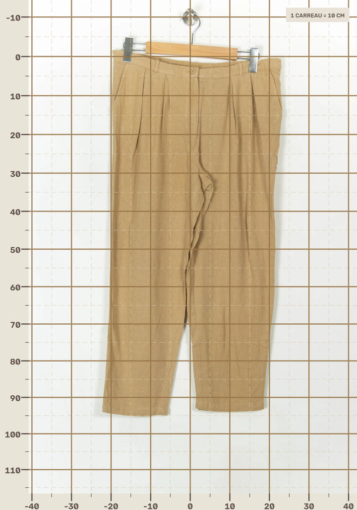 Pantalon Jaune - Taille L/40 de la marque Mes Demoiselles Paris | PARAD118945 - Vendu par Paradigme - Image 4