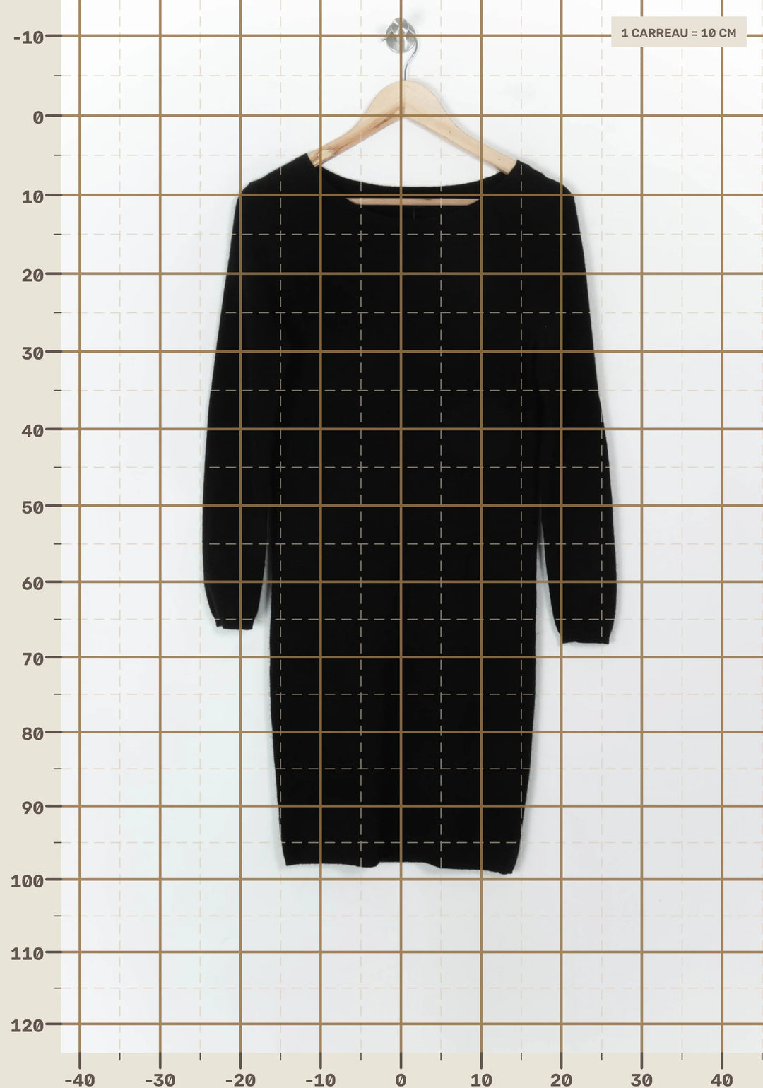 Robe Pull Noire - Taille S/36 de la marque One Step | PARAD118951 - Vendu par Paradigme - Image 4