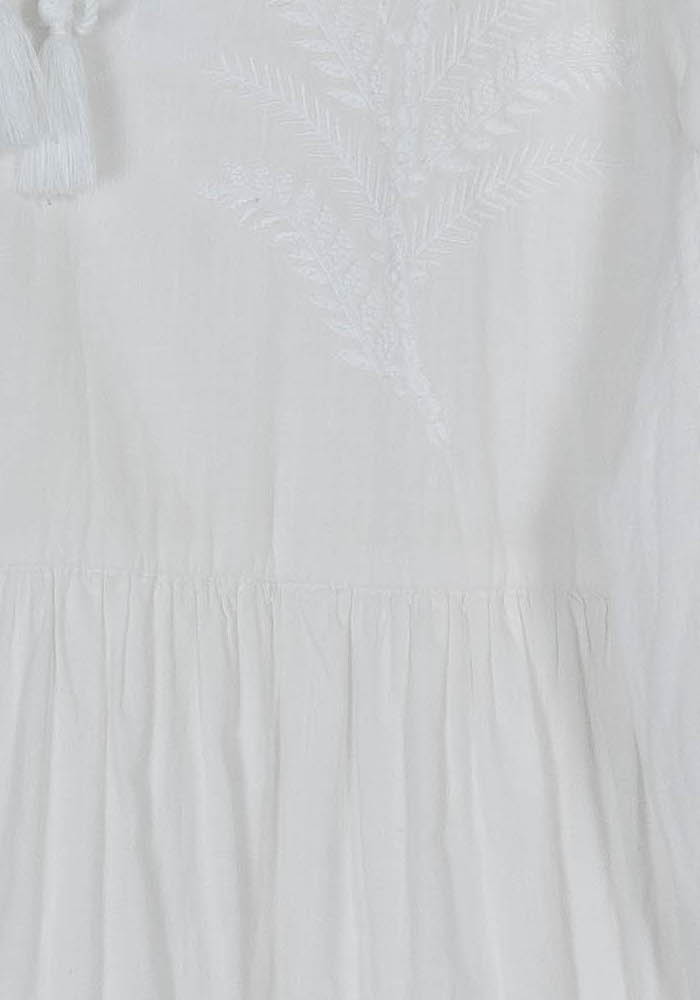 Robe Blanche - Taille S/36 de la marque La Fée Maraboutée | PARAD118952 - Vendu par Paradigme - Image 3