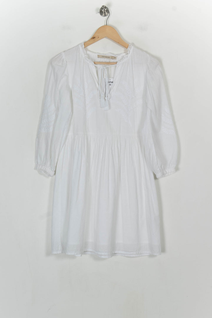 Robe Blanche - Taille S/36 de la marque La Fée Maraboutée | PARAD118952 - Vendu par Paradigme - Image 2