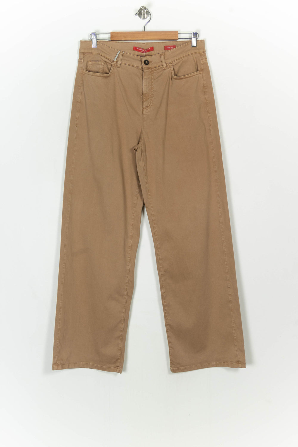 Pantalon Beige - Taille XL/42 de la marque Marina Rinaldi | PARAD118953 - Vendu par Paradigme - Image 2