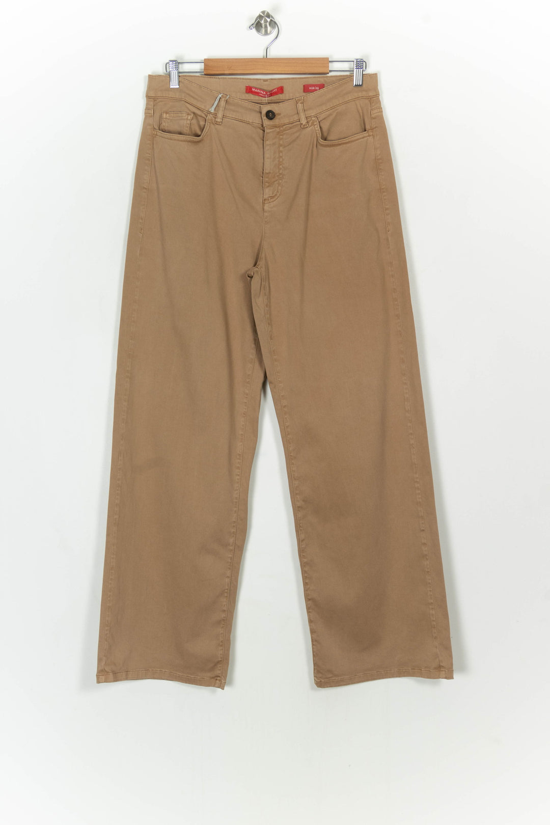 Pantalon Beige - Taille XL/42 de la marque Marina Rinaldi | PARAD118953 - Vendu par Paradigme - Image 2