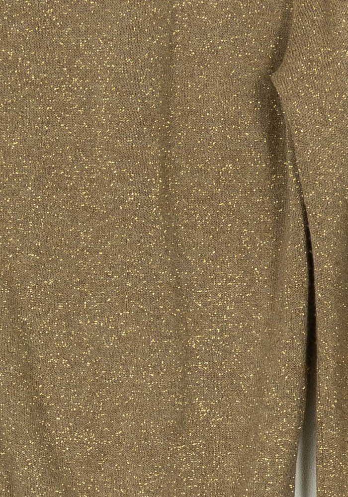 Cardigan Doré - Taille S/36 de la marque La Fée Maraboutée | PARAD118958 - Vendu par Paradigme - Image 3