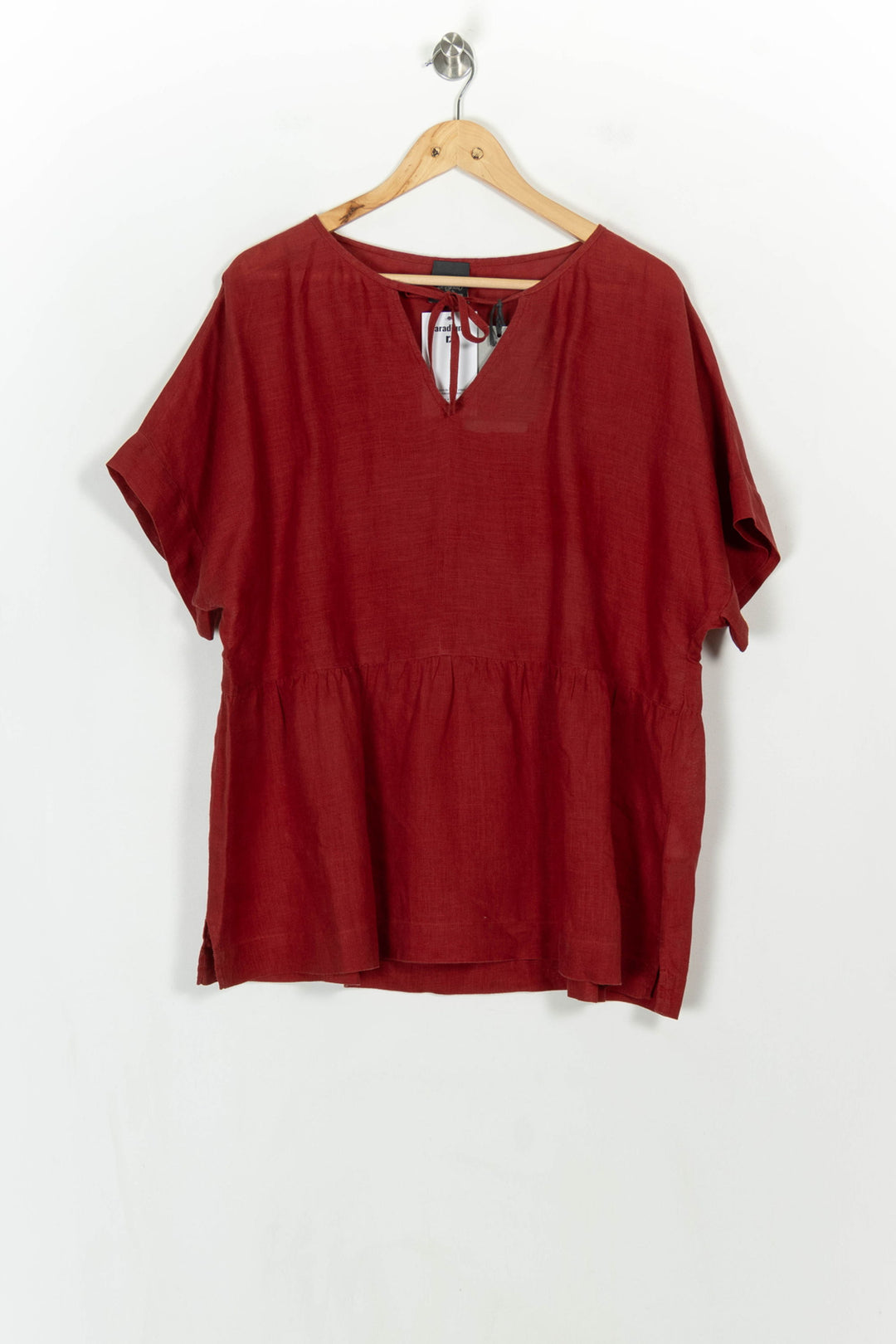 Blouse Rouge - Taille XXL/44 de la marque Marina Rinaldi | PARAD118961 - Vendu par Paradigme - Image 2