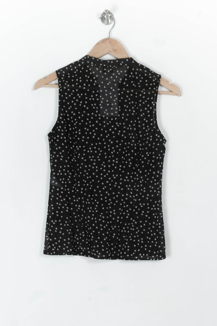 Blouse Noire et Blanche - Taille S/36 de la marque Maison 123 | PARAD118964 - Vendu par Paradigme - Image 5