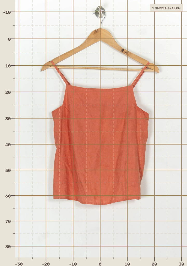 Débardeur Orange - Taille S/36 de la marque Des petits hauts | PARAD118968 - Vendu par Paradigme - Image 4