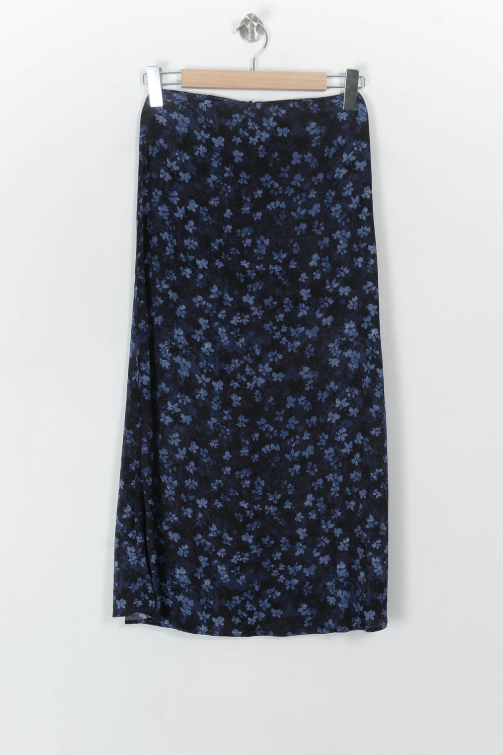 Jupe Longue Bleue à Fleurs - Taille S/36 de la marque Kookai | PARAD118969 - Vendu par Paradigme - Image 2