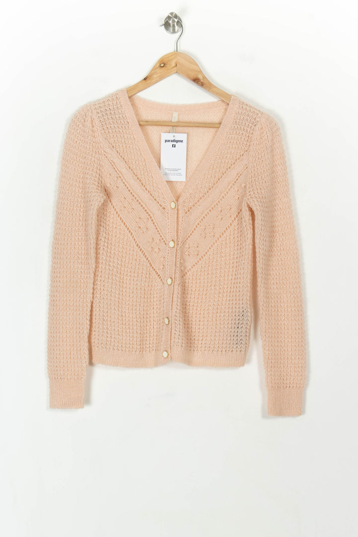 Cardigan Rose - Taille S/36 de la marque I.Code | PARAD118970 - Vendu par Paradigme - Image 2