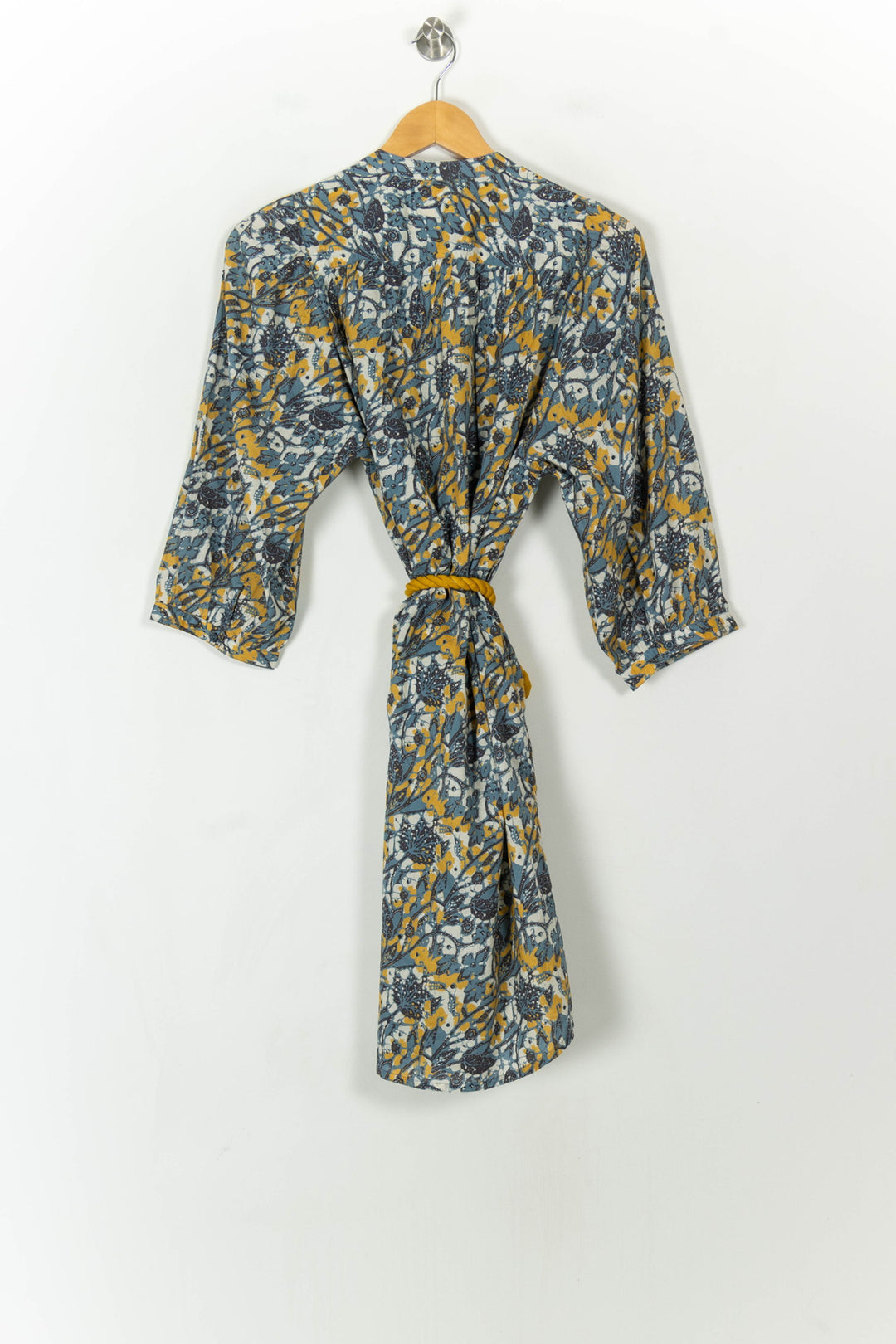 Robe Midi Bleue et Jaune - Taille S/36 de la marque Sessùn | PARAD118972 - Vendu par Paradigme - Image 5