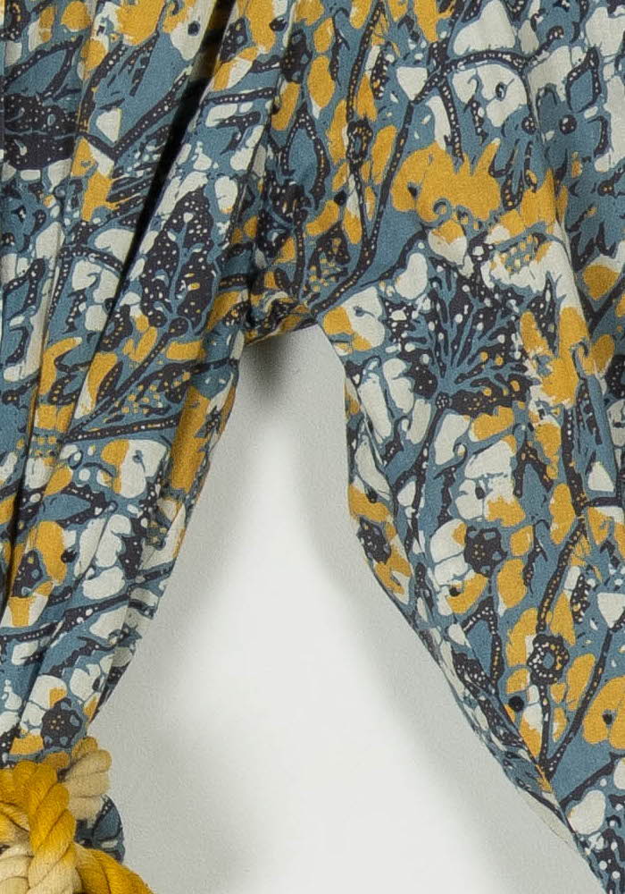 Robe Midi Bleue et Jaune - Taille S/36 de la marque Sessùn | PARAD118972 - Vendu par Paradigme - Image 3