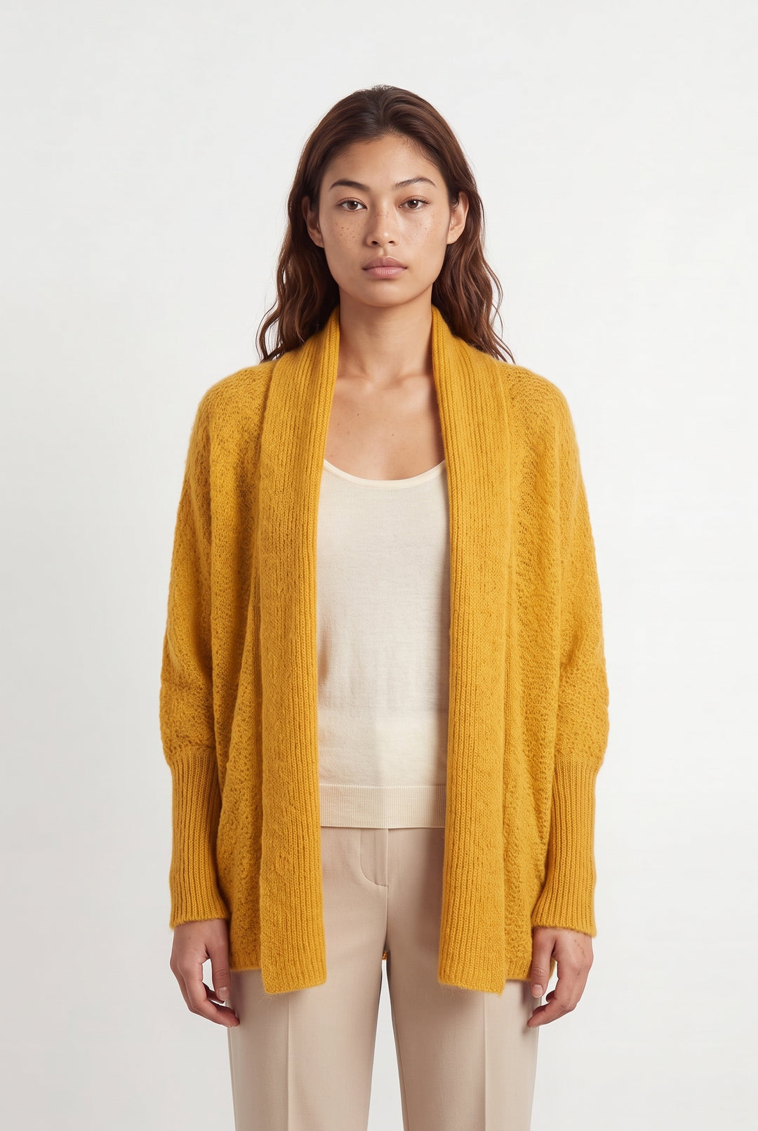 Cardigan Jaune - Taille S/36 de la marque I.Code | PARAD118973 - Vendu par Paradigme - Image 1