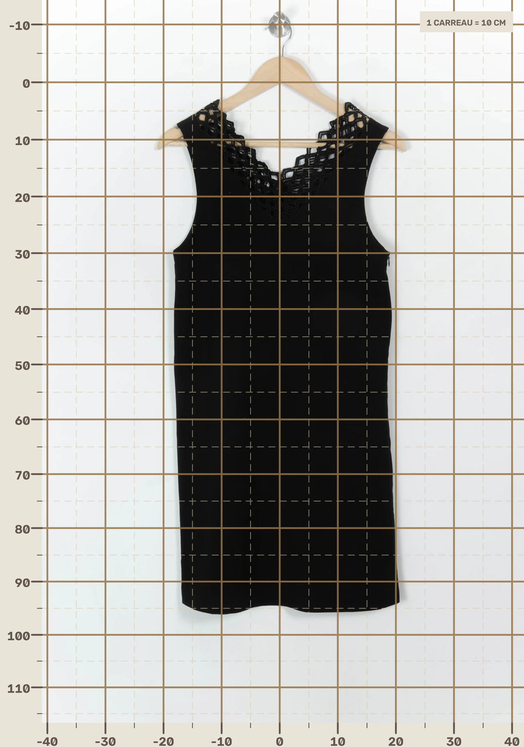 Robe Sans Manches Noire - Taille S/36 de la marque Suncoo | PARAD118974 - Vendu par Paradigme - Image 4