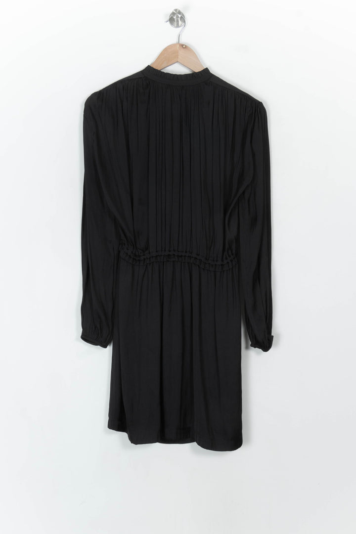 Robe Mi-Longue Noire - Taille S/36 de la marque Claudie Pierlot | PARAD118975 - Vendu par Paradigme - Image 5