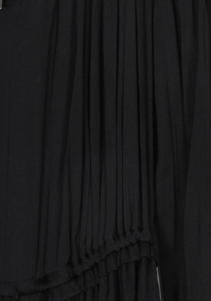 Robe Mi-Longue Noire - Taille S/36 de la marque Claudie Pierlot | PARAD118975 - Vendu par Paradigme - Image 3