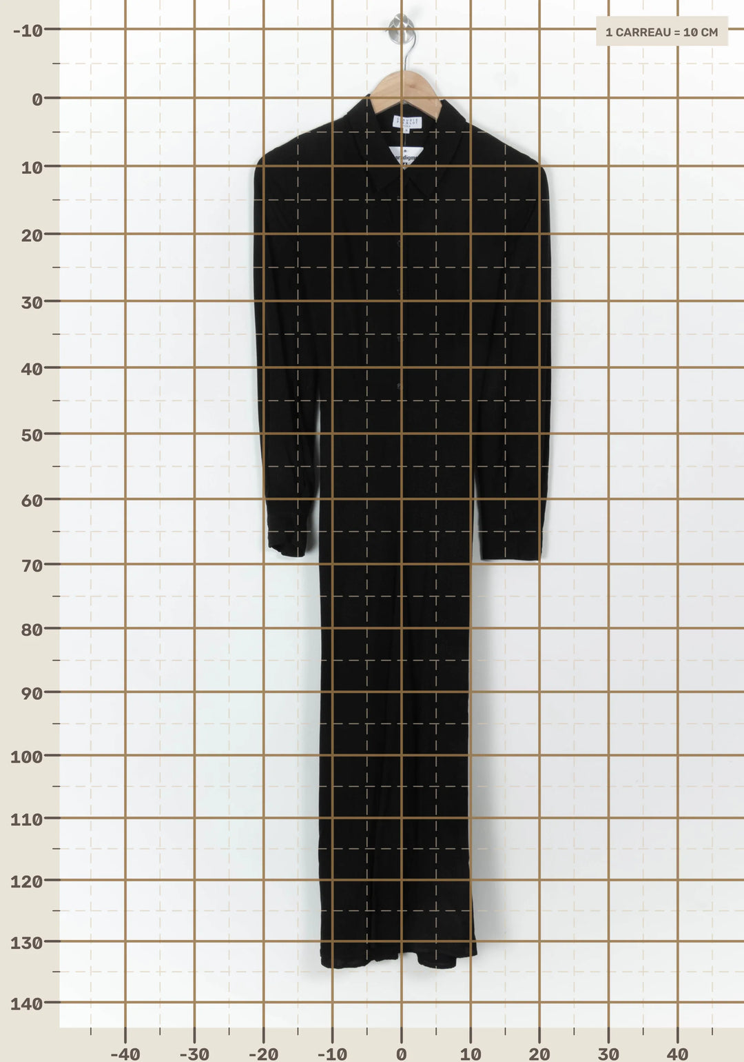Combinaison Noire - Taille S/36 de la marque Claudie Pierlot | PARAD118976 - Vendu par Paradigme - Image 4