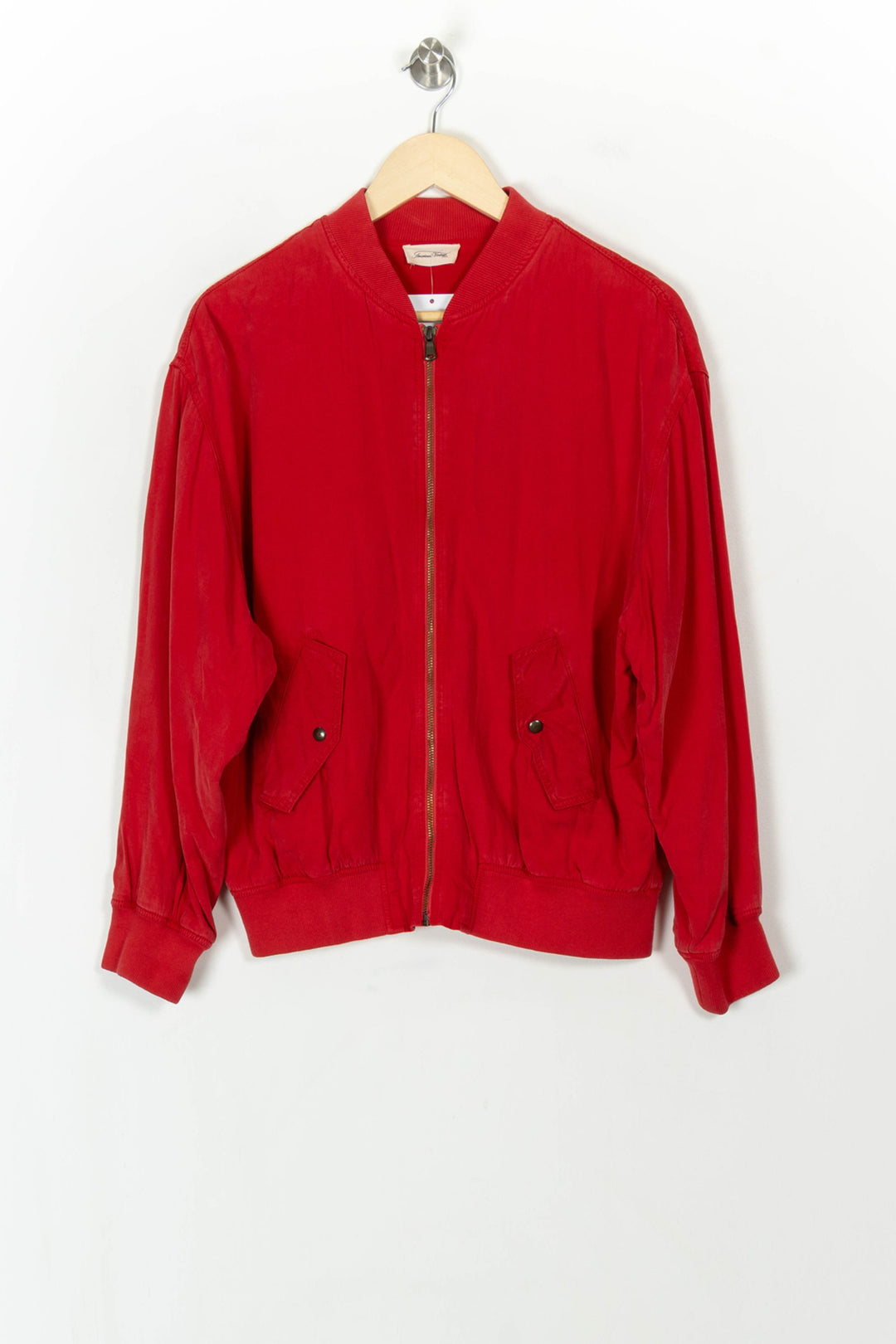 Blouson Rouge - Taille S/36 de la marque American Vintage | PARAD118977 - Vendu par Paradigme - Image 2