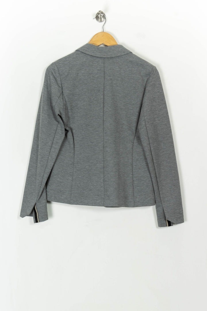 Blazer Gris - Taille L/40 de la marque IKKS | PARAD118979 - Vendu par Paradigme - Image 5