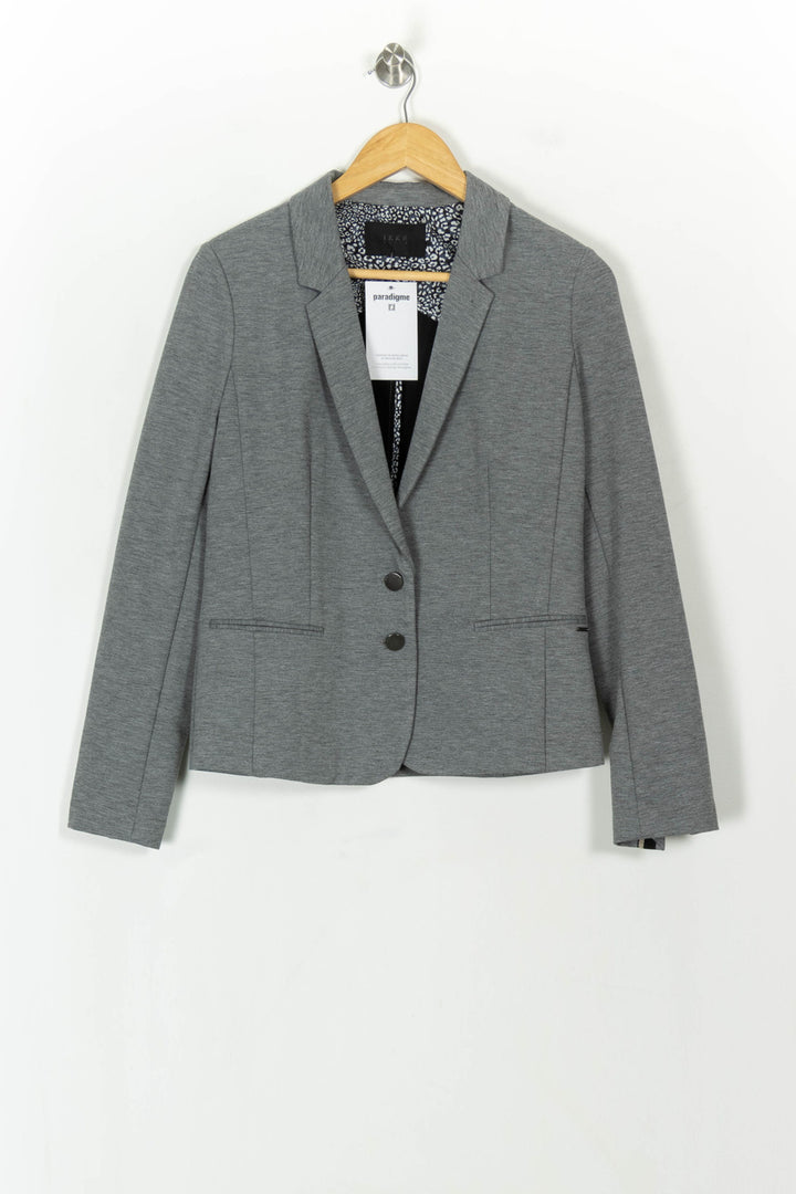 Blazer Gris - Taille L/40 de la marque IKKS | PARAD118979 - Vendu par Paradigme - Image 2