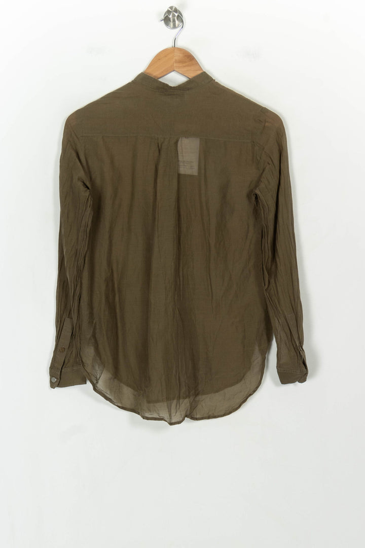 Chemise Verte - Taille XS/34 de la marque The Kooples | PARAD118988 - Vendu par Paradigme - Image 5