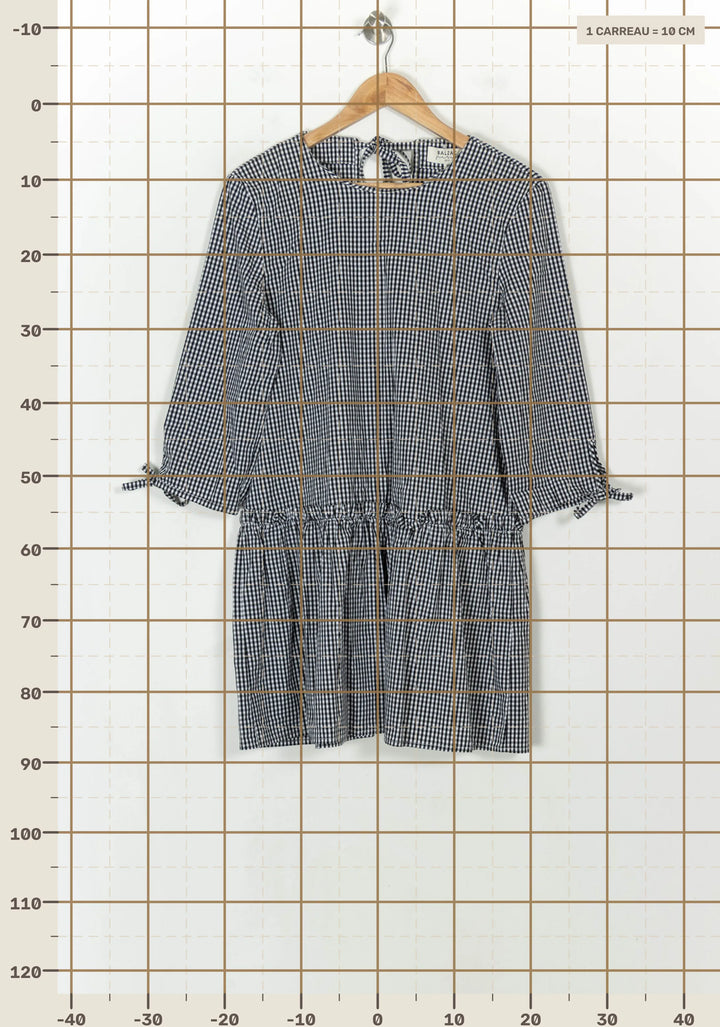 Robe Courte Noire et Blanche - Taille M/38 de la marque Balzac Paris | PARAD118990 - Vendu par Paradigme - Image 4